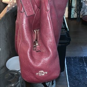 Coach leather purse